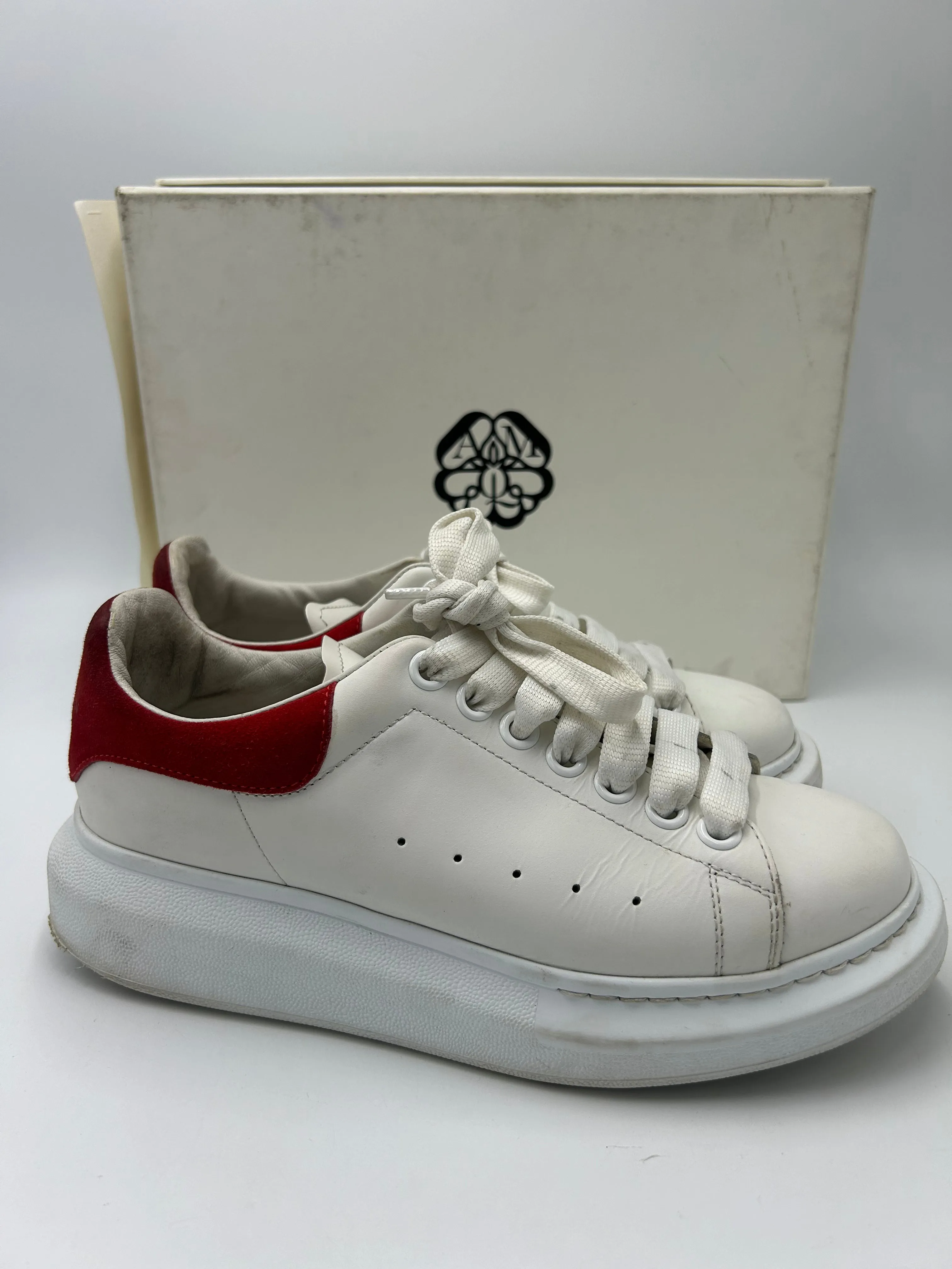 Alexander McQueen Oversized Trainers Luxury Designer Shoes Size: 7.5