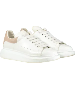 Alexander McQueen White Runway White/pink Suede Shoes UK 6.5 EU 39.5 
