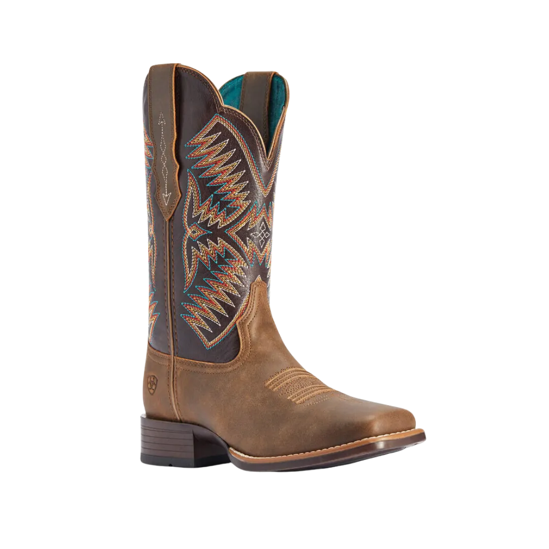 Ariat Women's Odessa StretchFit Western Brown Boot