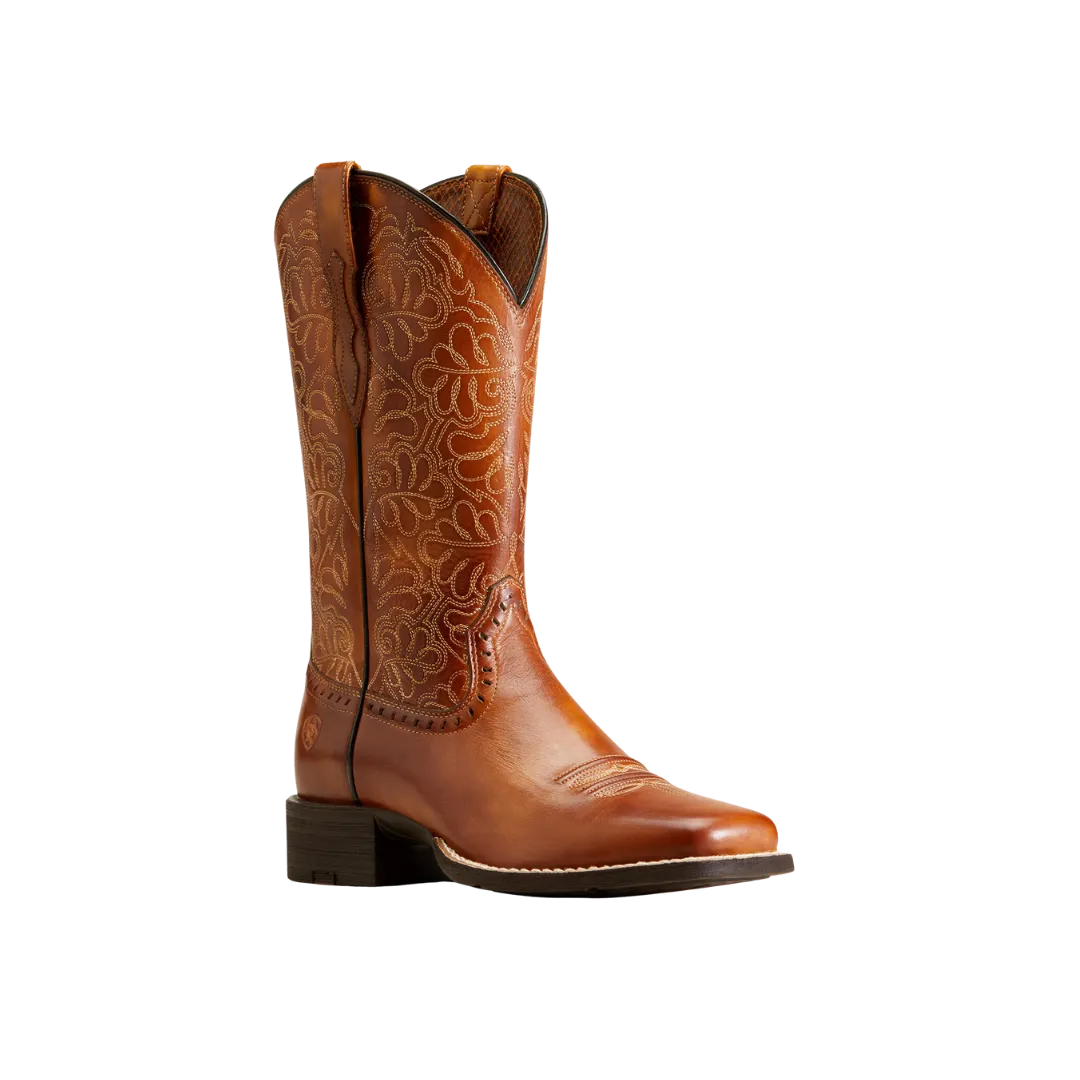Ariat Women's  Round Up Remuda  Full Grain Leather Boots