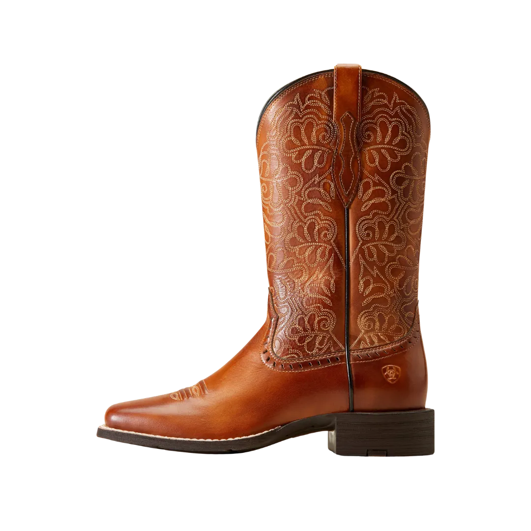 Ariat Women's  Round Up Remuda  Full Grain Leather Boots