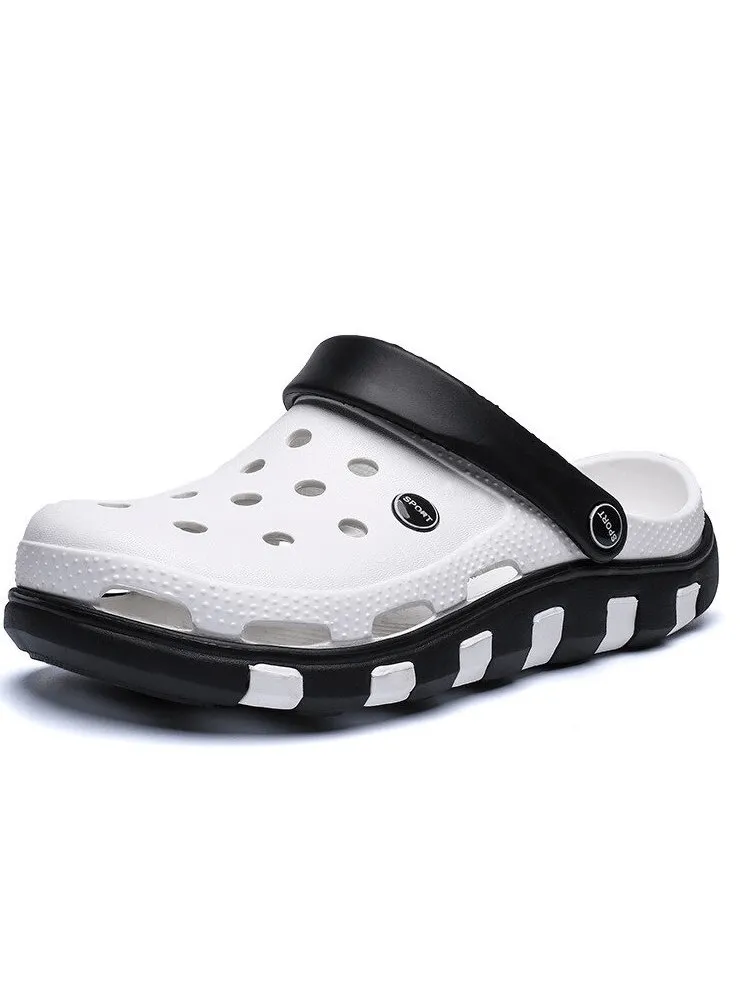 Beach Lightweight Quick-Drying Sandals / Flexible Rubber Slippers - SF0286