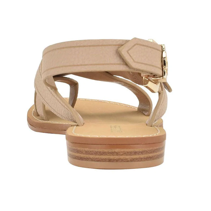 Beige Strappy Sandals