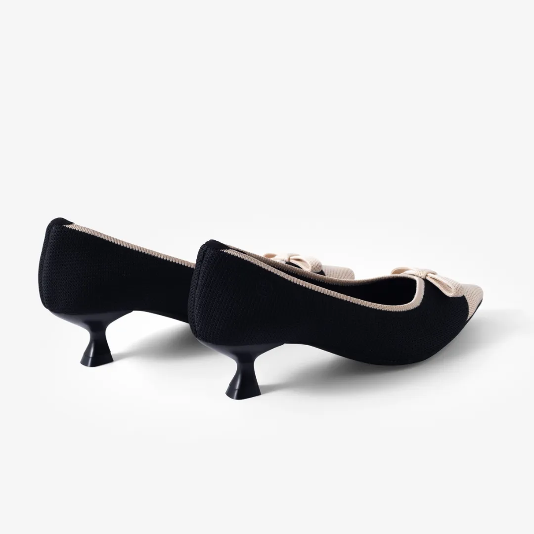 Bella Kitten Heels | Pointed Toe