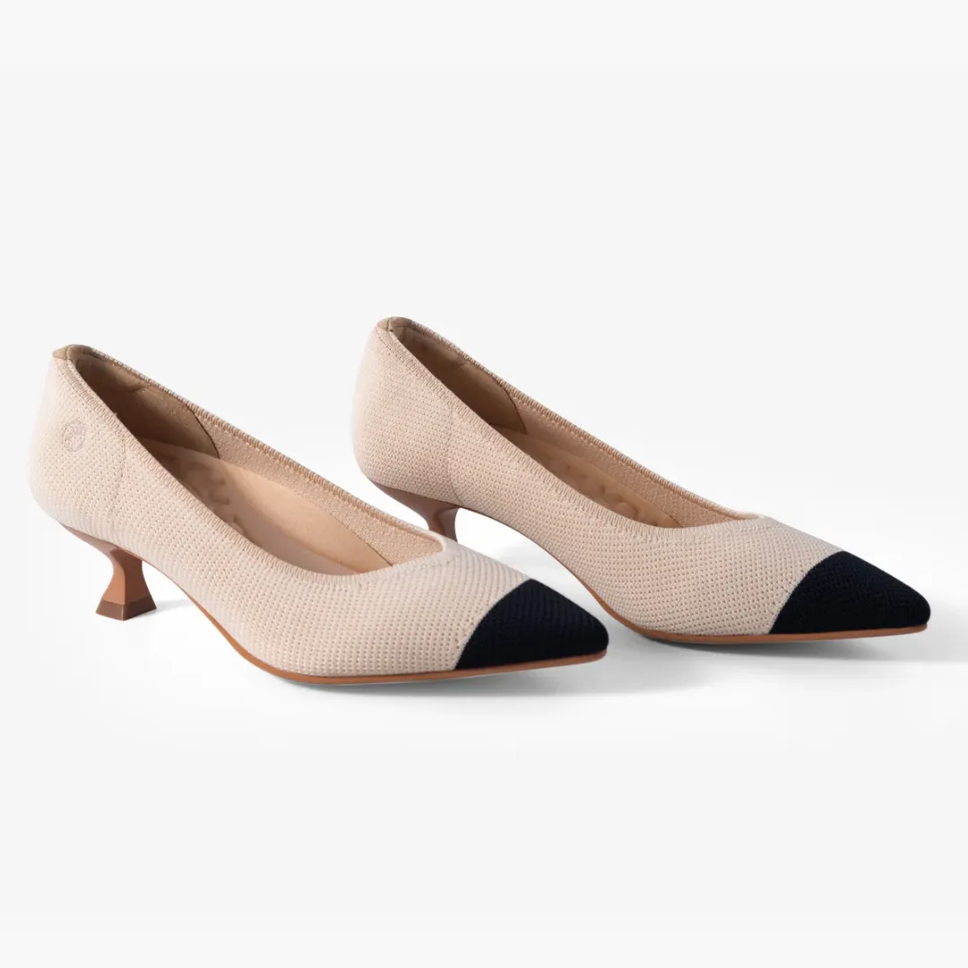 Bella Kitten Heels | Pointed Toe