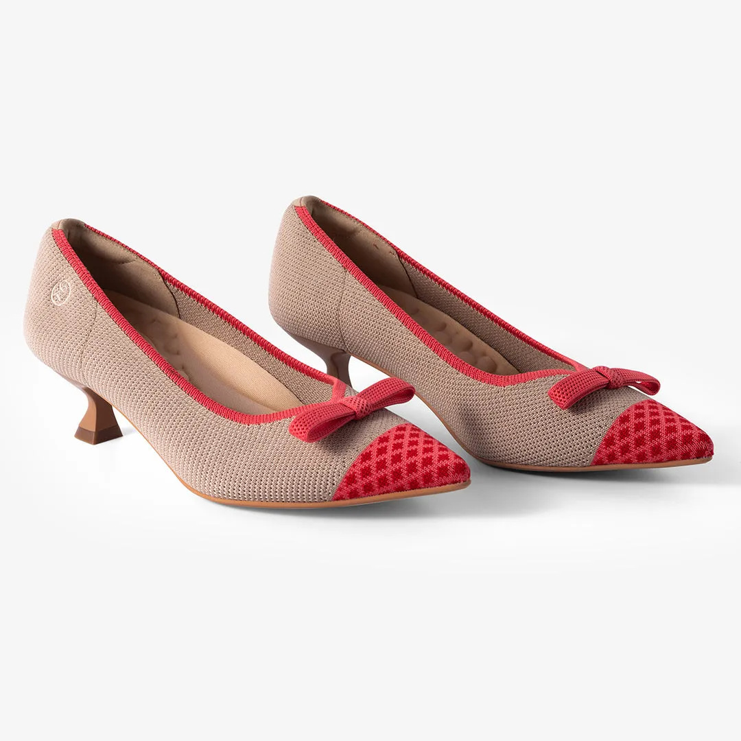 Bella Kitten Heels | Pointed Toe