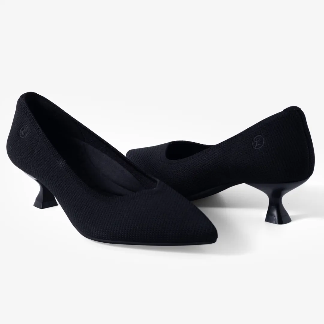 Bella Kitten Heels | Pointed Toe