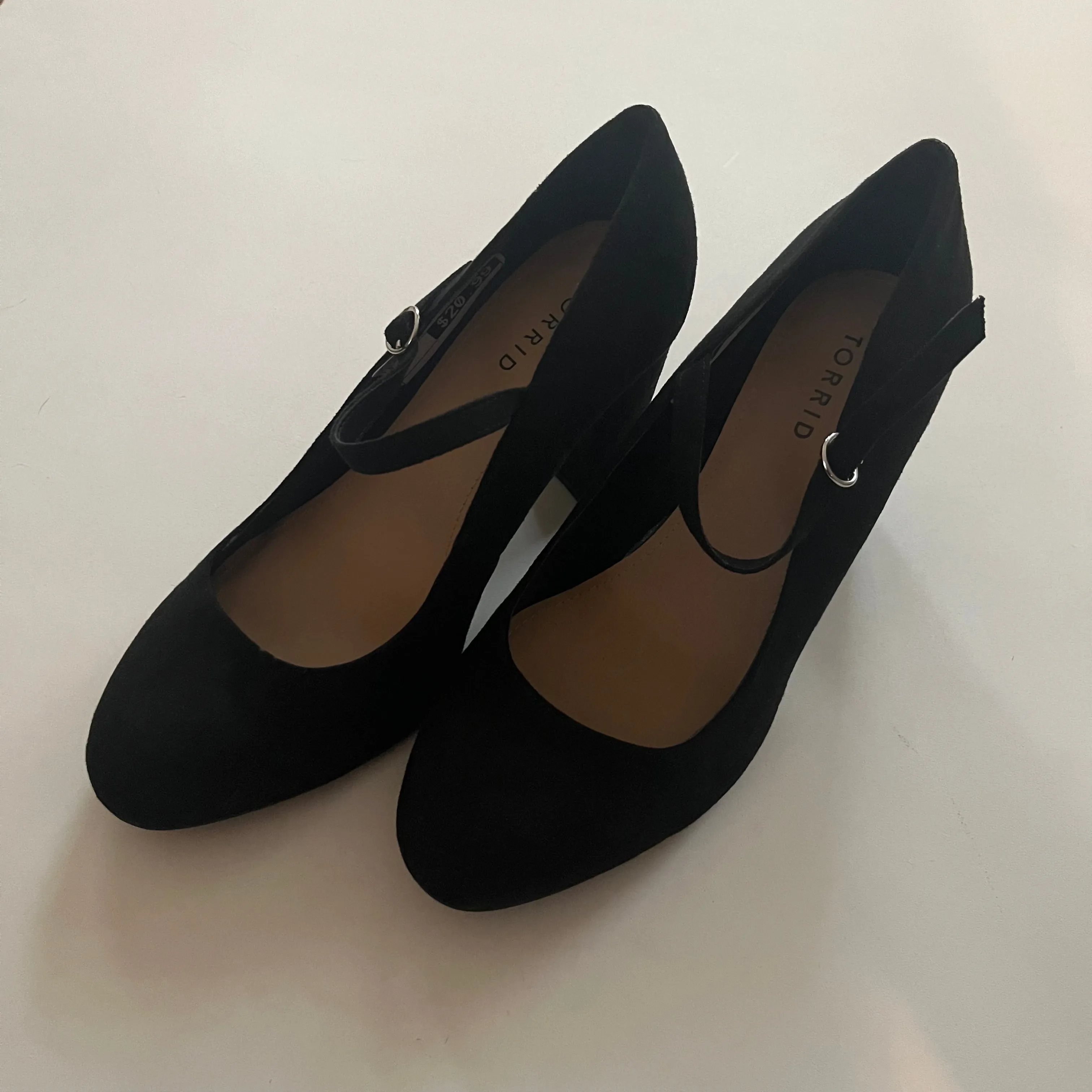 Black Shoes Heels Block Torrid, Size 9