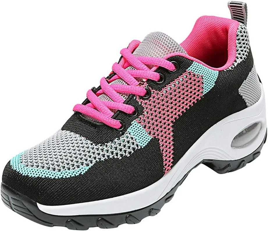 Breathable Shoes Sport Womens Solid Lightweight Fashion Slip Casual On Women's Bowling Shoes Womens