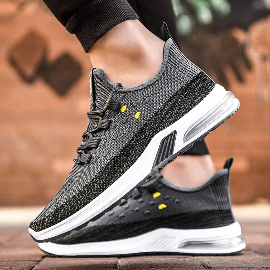 Casual Dress Show Men Mesh Breathable Shoes Casual Running Men Sport X Men's Driving Lace up Casual Shoes