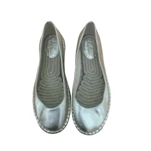 Cole Haan Gold leather Espadrille Flats Size 6.5