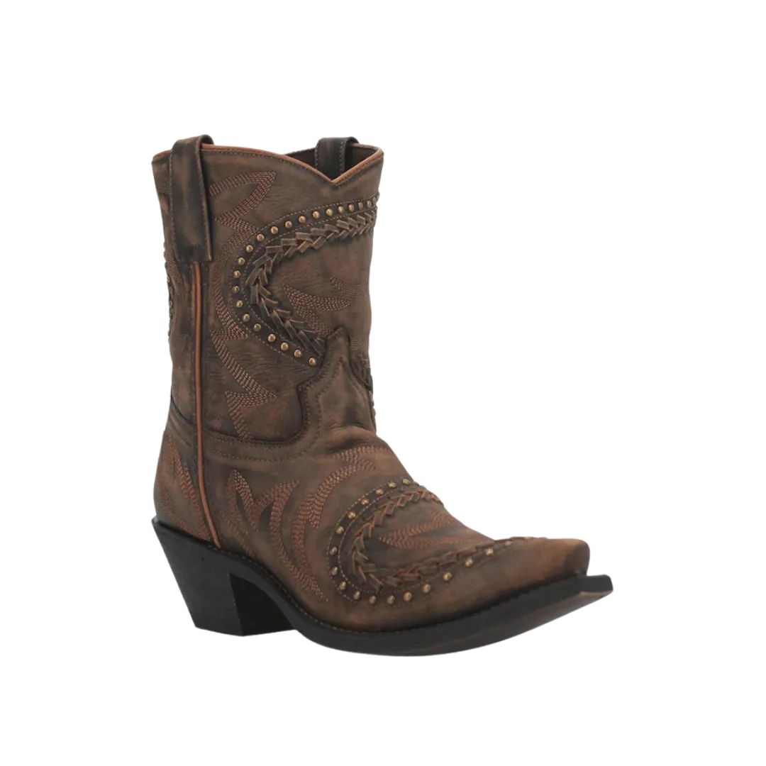 Dan Post Laredo Women's Tan Fancy Bootie