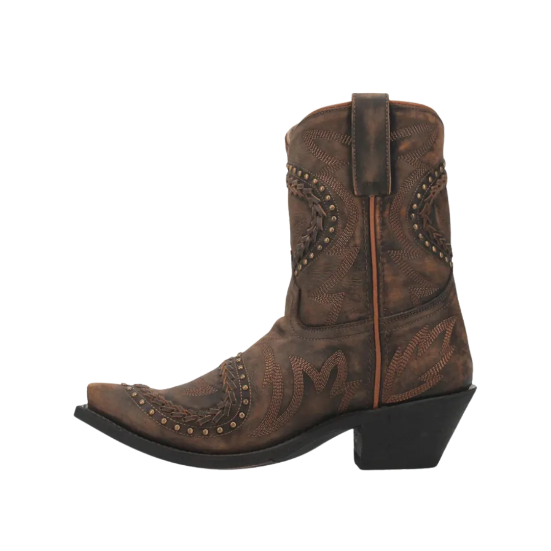 Dan Post Laredo Women's Tan Fancy Bootie