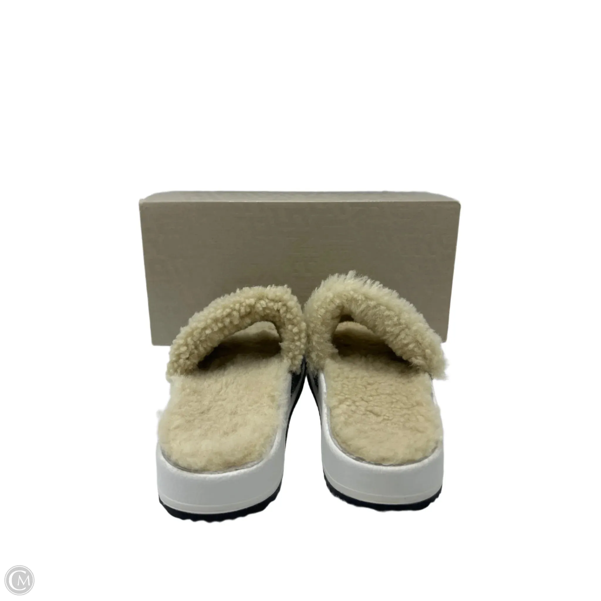 Golden Goose Poolstar Luxury Designer Slides, Size: 7