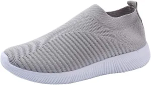 Gym Sneakers for Women Soft Sole Breathable Comfortable Walking Sneakers Casual Lightweight Non Slip Tennis Shoes