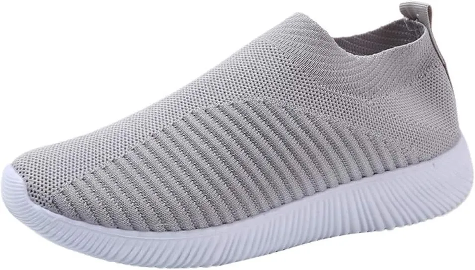 Gym Sneakers for Women Soft Sole Breathable Comfortable Walking Sneakers Casual Lightweight Non Slip Tennis Shoes