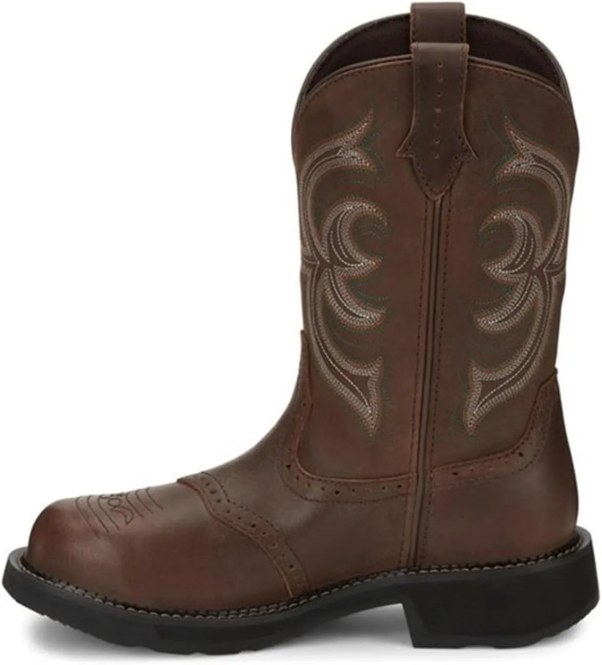 Justin Ladies Gypsy Steel Wtrprf Aged Work Boots