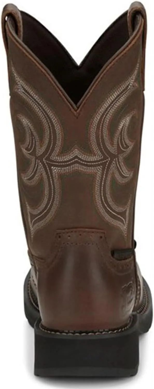 Justin Ladies Gypsy Steel Wtrprf Aged Work Boots