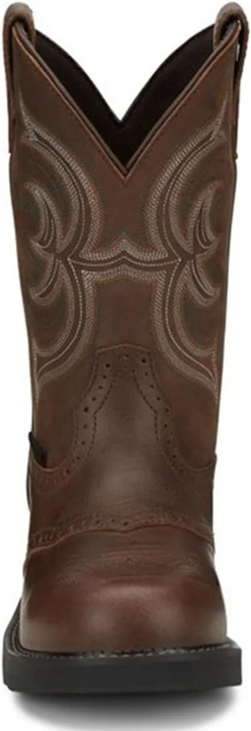 Justin Ladies Gypsy Steel Wtrprf Aged Work Boots