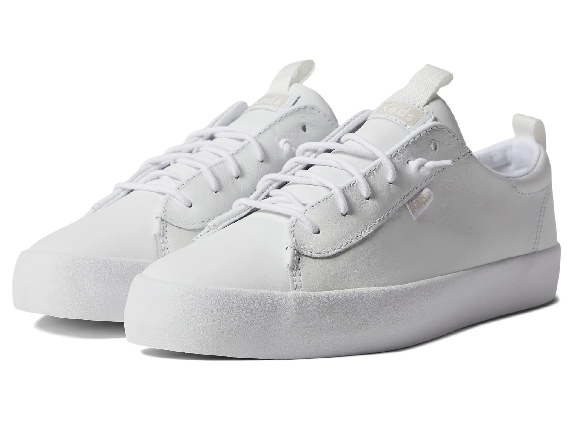 Keds Kickback Leather Slip On Sneakers
