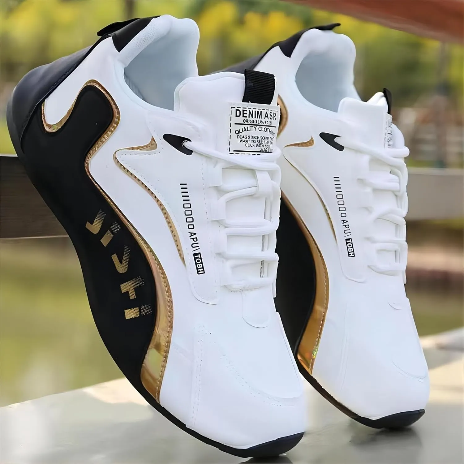 Men's Breathable Barefoot Shoes Breathable and Light Outdoor Comfy Walking Shoe Men's Arch Support Insole Shoes