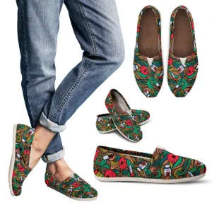 Nurse Hand Drawn Casual Shoes