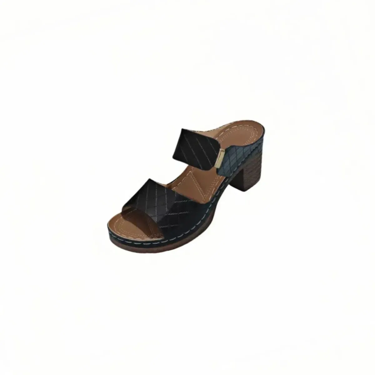 Open Toe Block Heels Sandals
