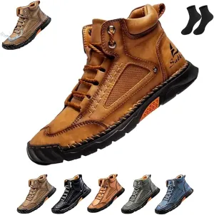 Sawbehind Mens Boots, Sawbehind Boots Work, Saw Behind Mens Shoes, Waterproof Durable Slip-Resistant Outdoor