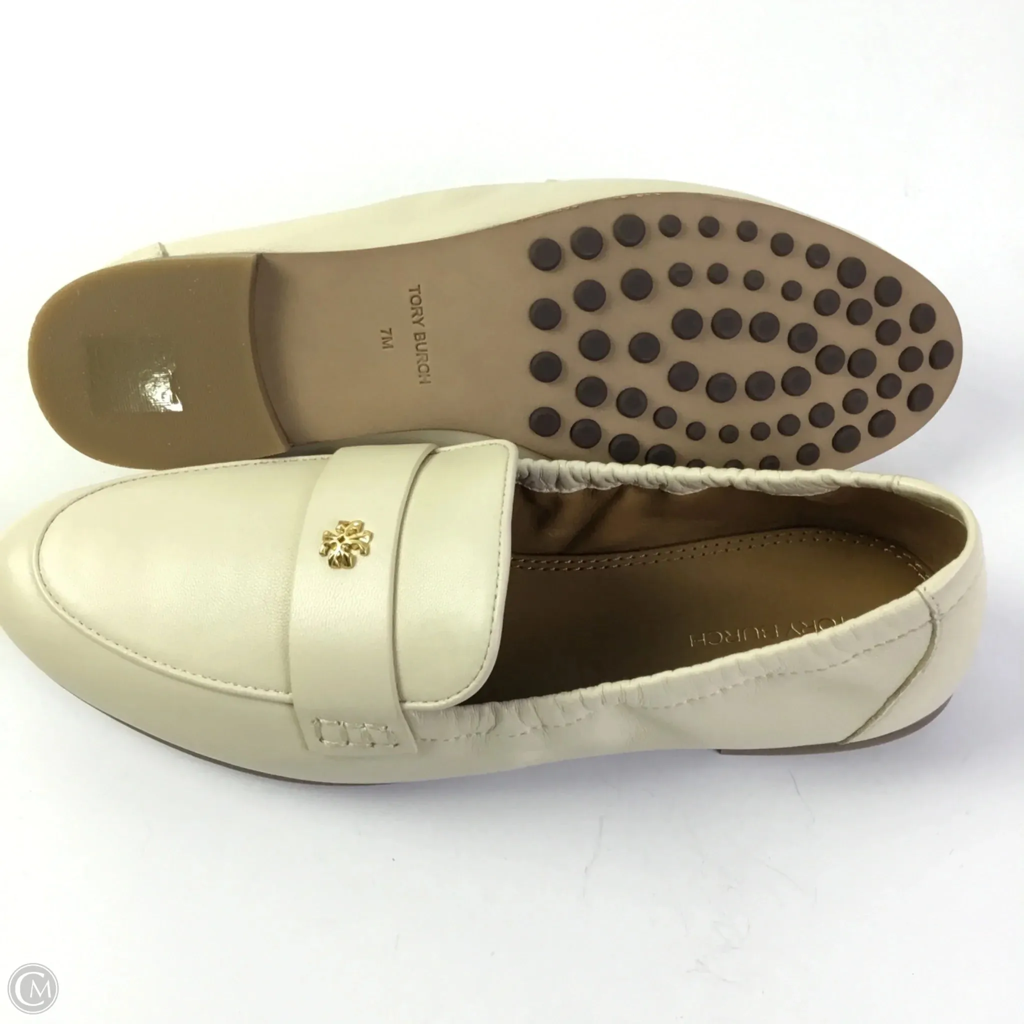Shoes Designer By Tory Burch In Cream, Size: 7