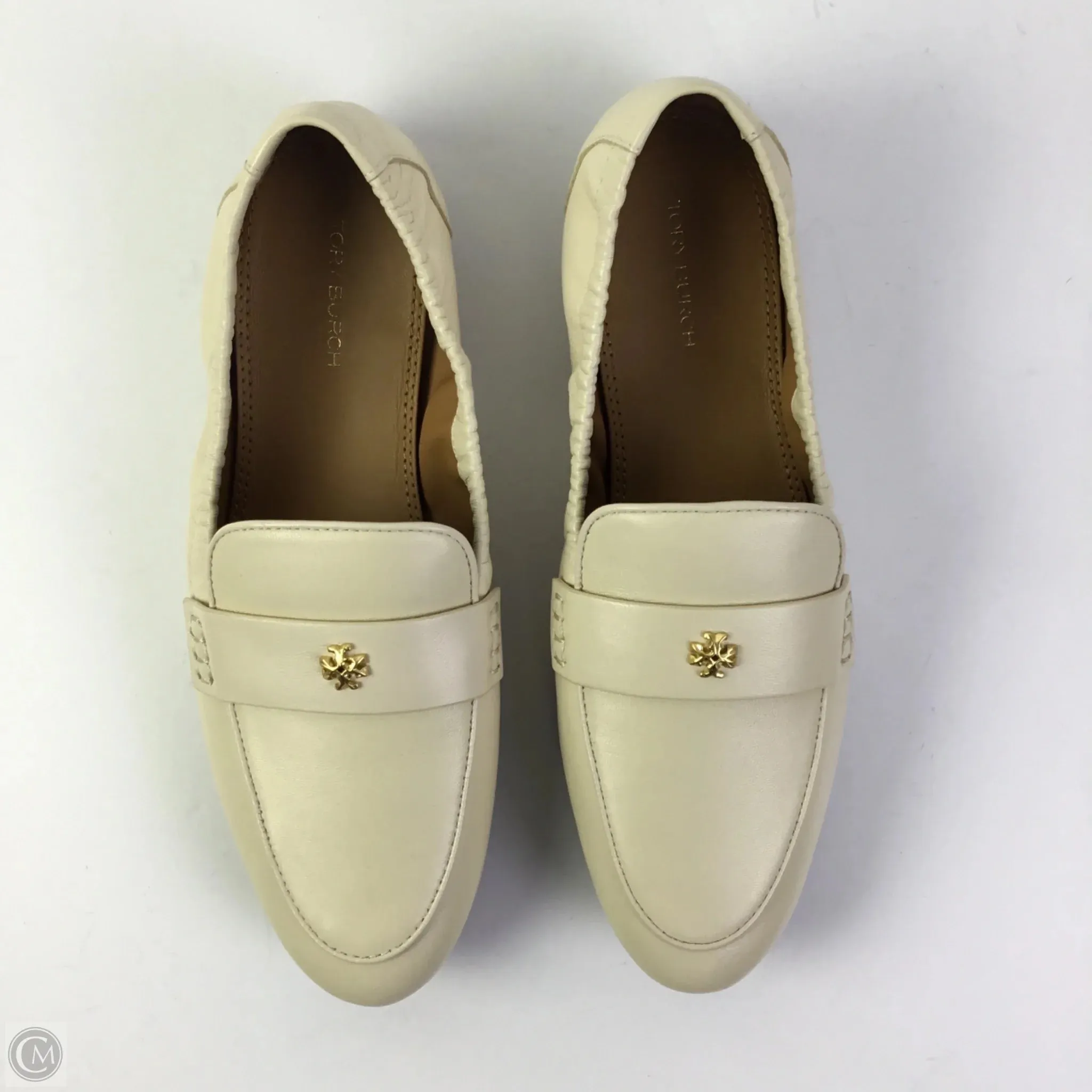 Shoes Designer By Tory Burch In Cream, Size: 7