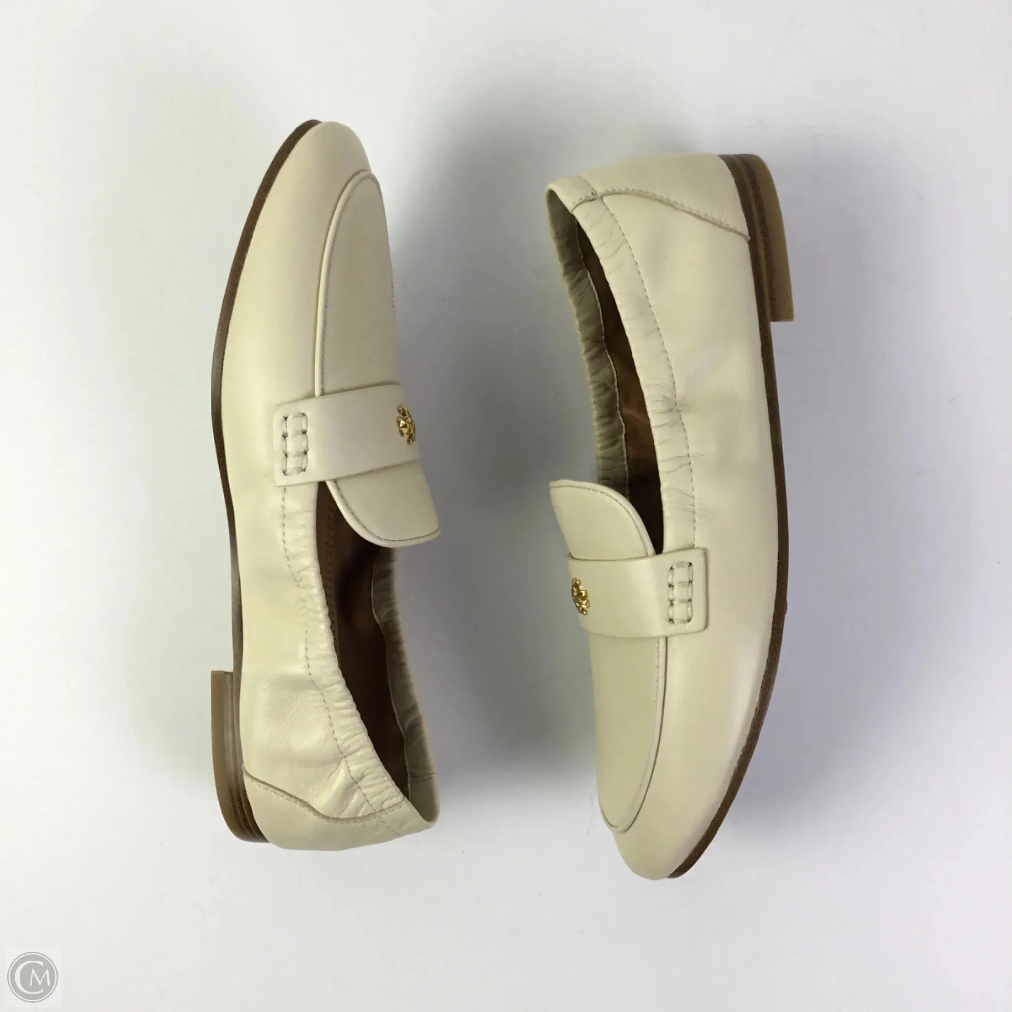 Shoes Designer By Tory Burch In Cream, Size: 7