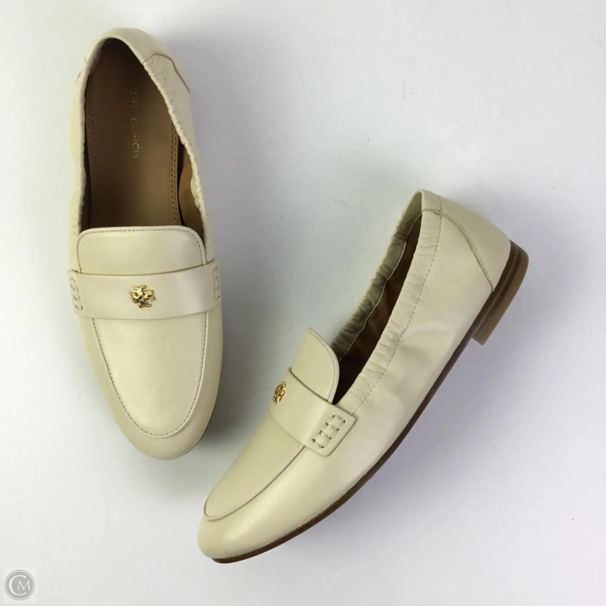 Shoes Designer By Tory Burch In Cream, Size: 7