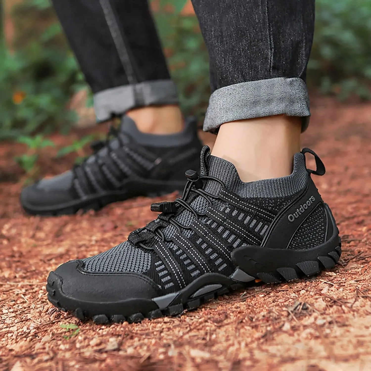 Slip on Walking Shoes for Women Non Slip Memory Foam Comfortable Running Shoes Breathable Mesh Sports Workout Tennis Shoes Lightweight Fashion Sneakers
