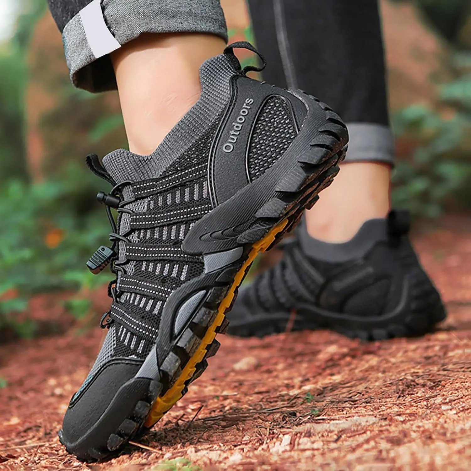 Slip on Walking Shoes for Women Non Slip Memory Foam Comfortable Running Shoes Breathable Mesh Sports Workout Tennis Shoes Lightweight Fashion Sneakers