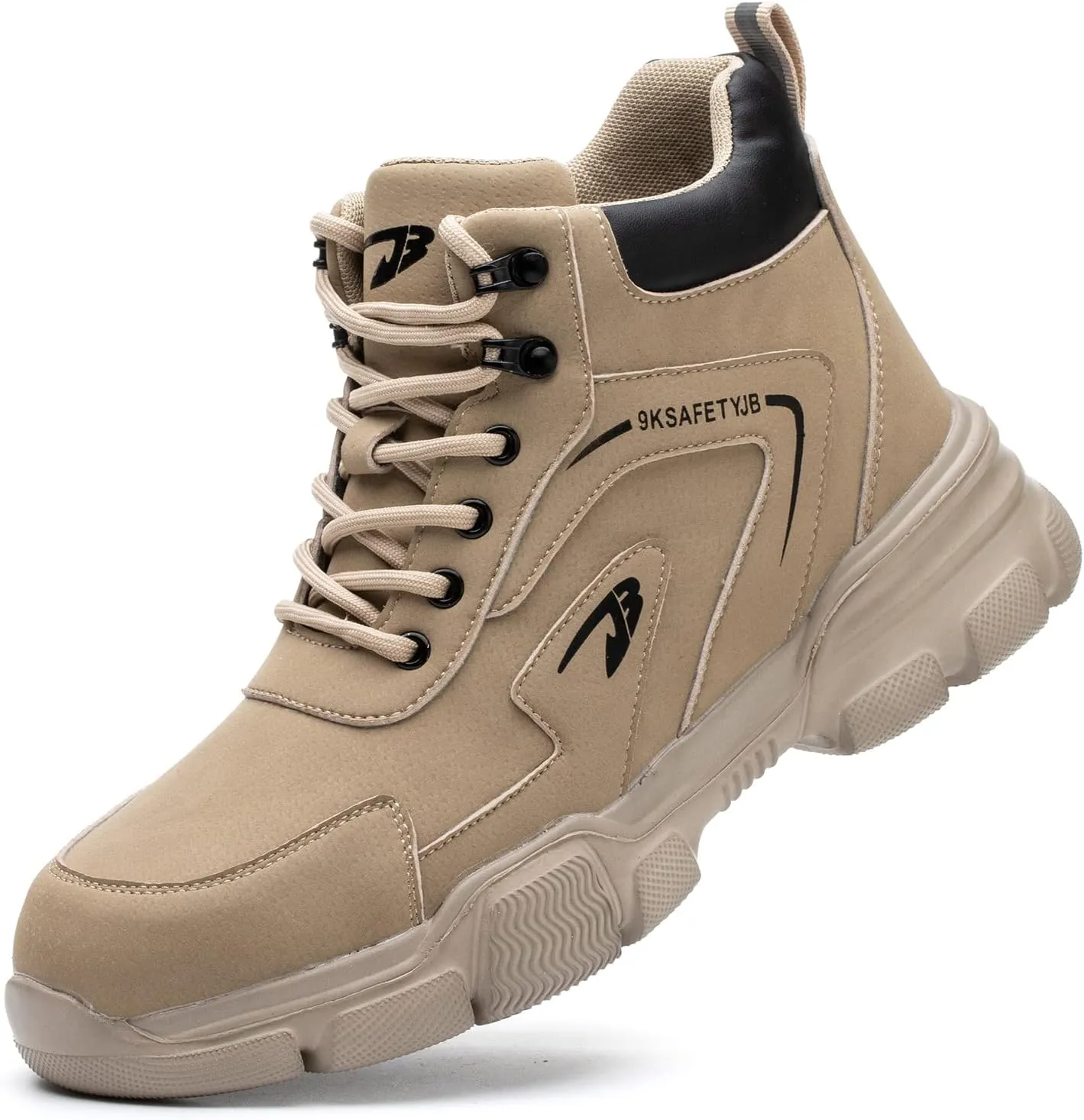 Steel Toe Shoes for Men Lightweight Mens Work Safety Shoes Sneakers Industrial Construction Outdoor Boots