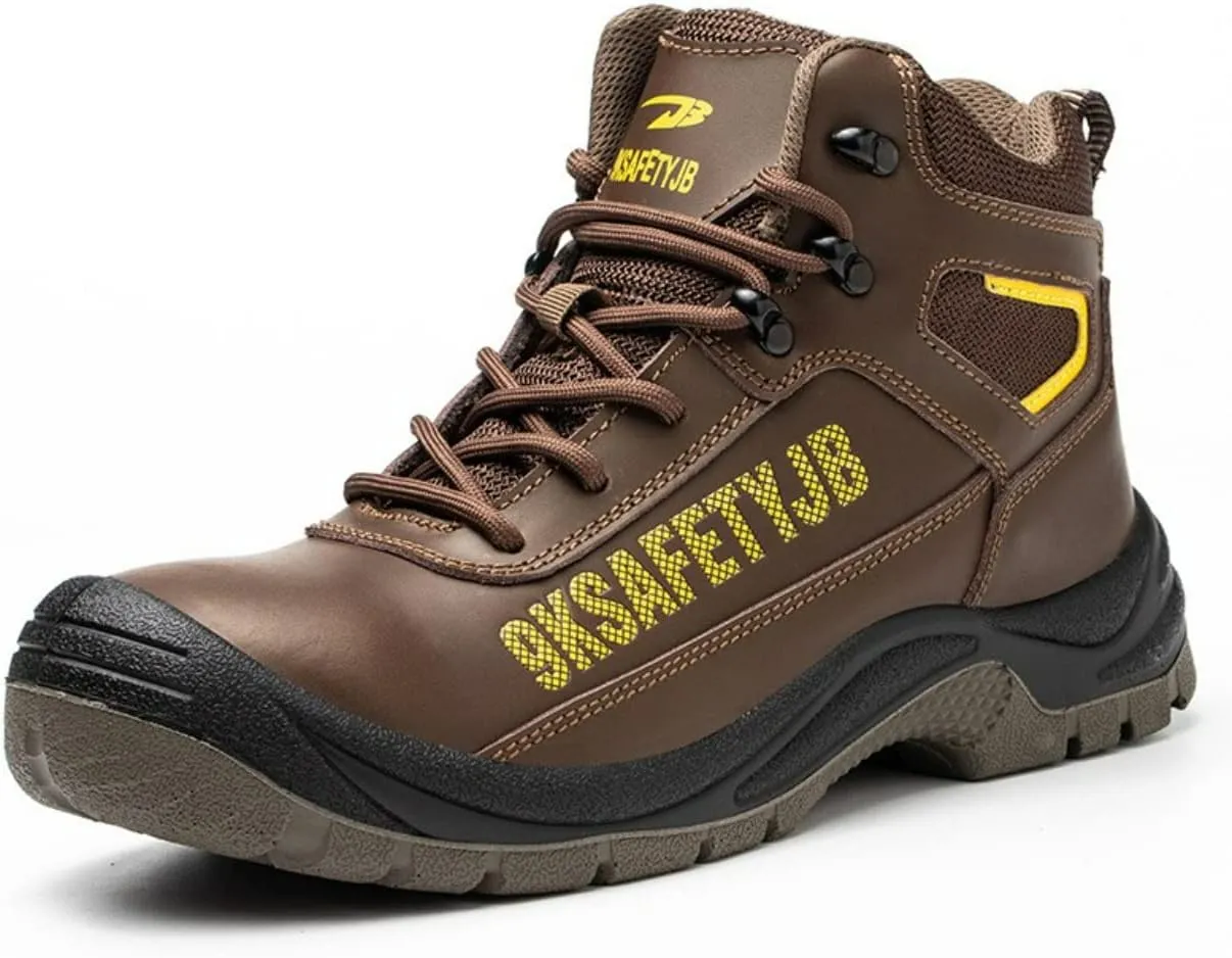 Steel Toe Shoes for Men Safety Work Boots Waterproof for Industrial Construction Lightweight Sneakers Hiking Shoes