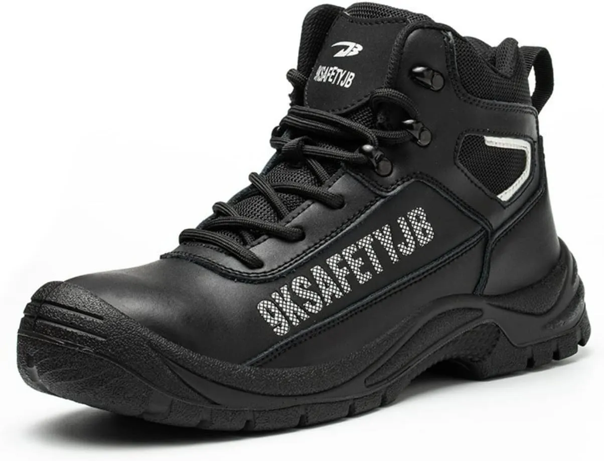 Steel Toe Shoes for Men Safety Work Boots Waterproof for Industrial Construction Lightweight Sneakers Hiking Shoes