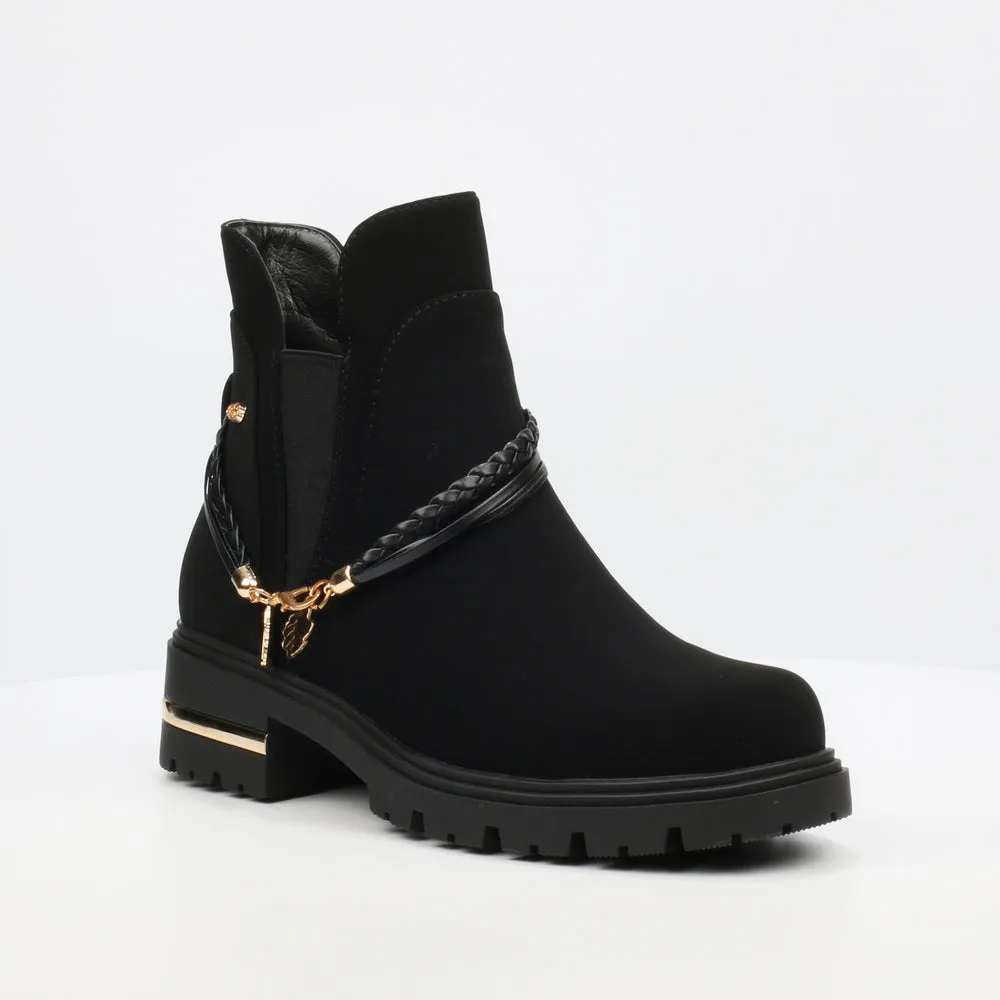 Vadar 3 - Black Ankle Boot
