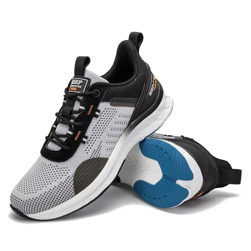 West Louis Anti-Slip Shock-Absorbing Mesh Athletic Running Shoes