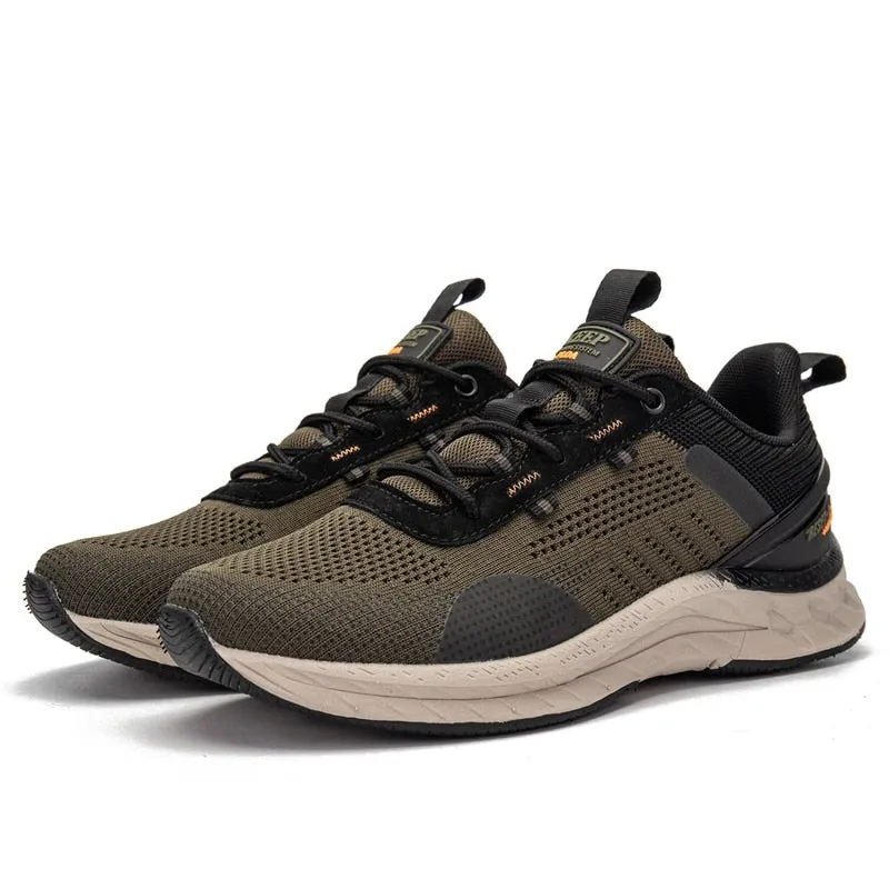 West Louis Anti-Slip Shock-Absorbing Mesh Athletic Running Shoes