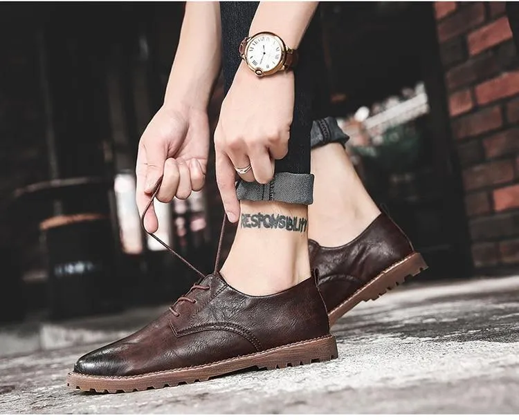 West Louis Designer Flats Male Casual Shoes