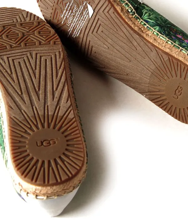 White Mountaineering/WMUGG TROPICAL PATTERN PRINTED ESPADRILLE