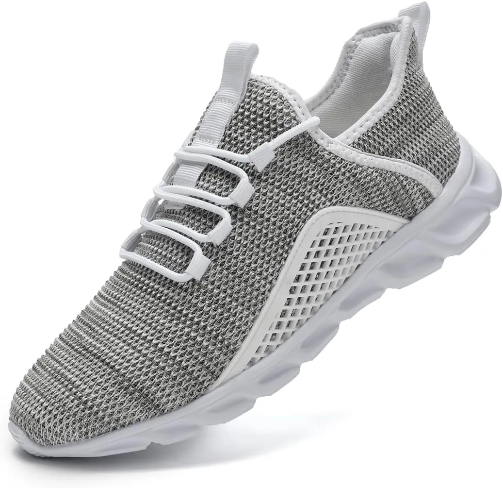 Women's Slip on Walking Athletic Tennis Shoes Running Sneakers Non Slip Hands Free Gym Sports Lightweight Breathable Casual Fashion Comfortable Mesh