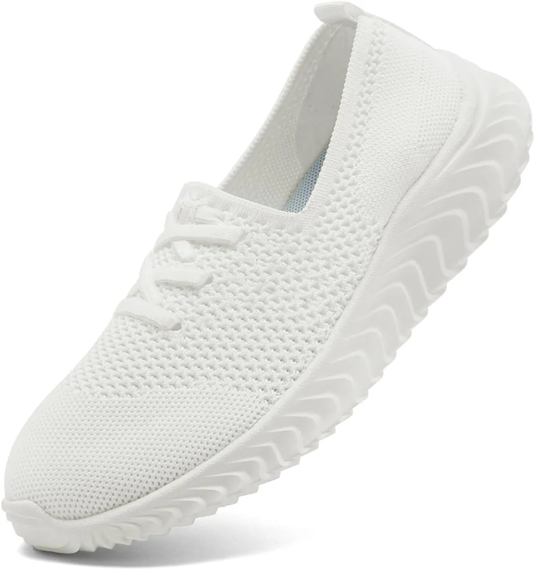 Women's Slip on Walking Athletic Tennis Shoes Running Sneakers Non Slip Hands Free Gym Sports Lightweight Breathable Casual Fashion Comfortable Mesh